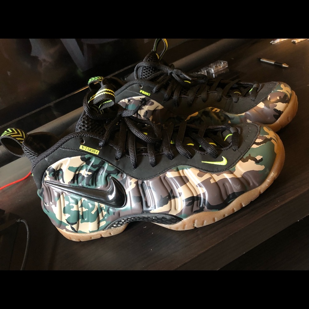 Air Foamposite Pro Army Camo